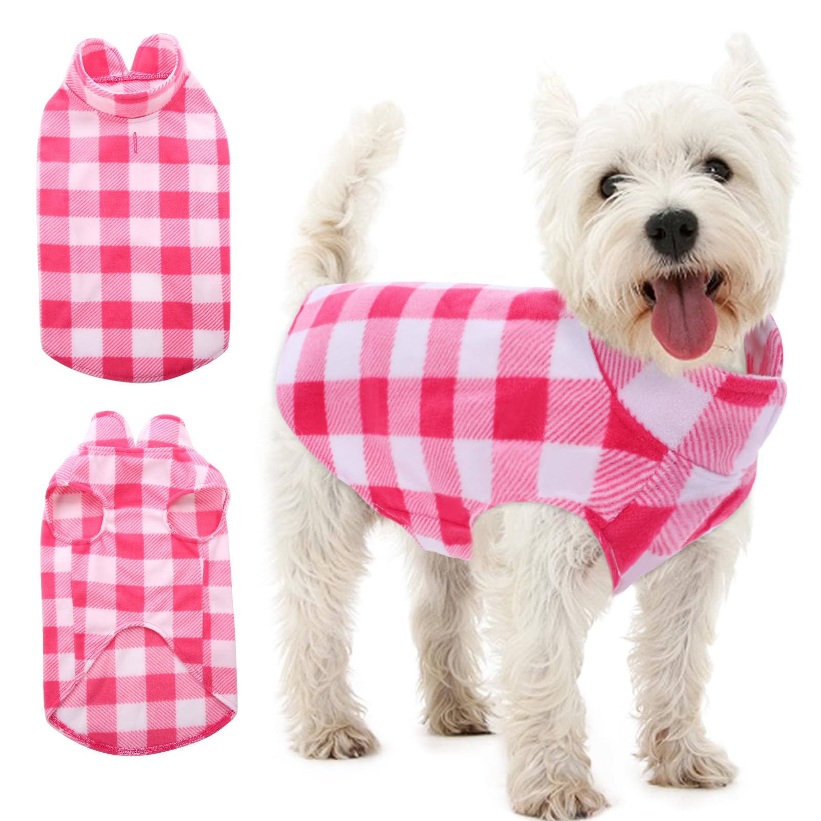 Dog Fleece Sweater Dog Pullover Vest Clothes for Extra Large Dogs — image 1