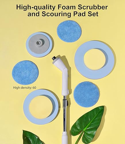 Miniatura 7 de Sweepulire Almohadilla para fregar y cabezales de cepillo de fregona de felpilla reemplazables para cepillos de limpieza Sweepulire