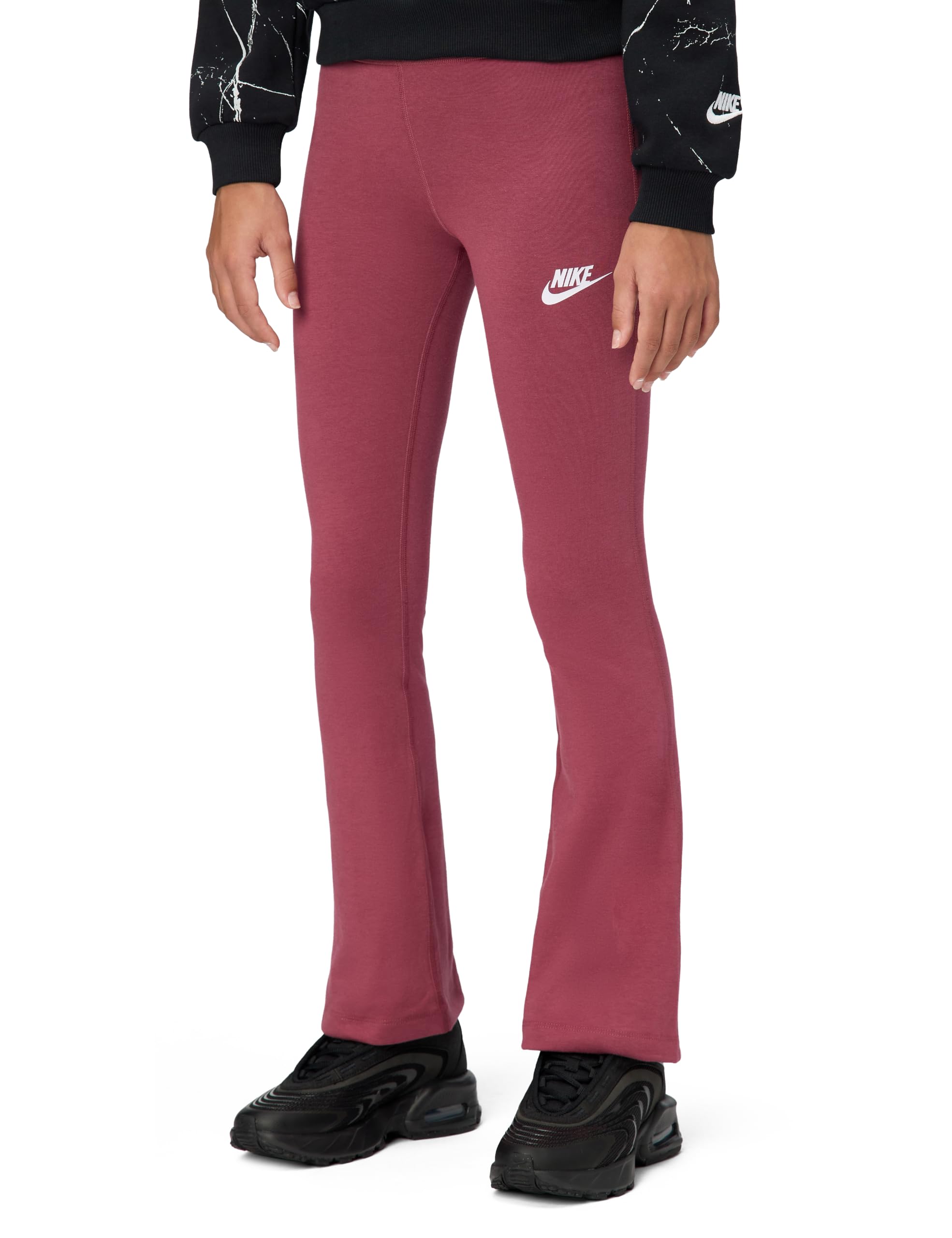 Nike - Clssc HR Flare Lbr, Leggings Bambine e Ragazze