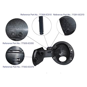 Amazon.com: Yukauto Fuel Door Hinge Pin Fits for 2013-2021