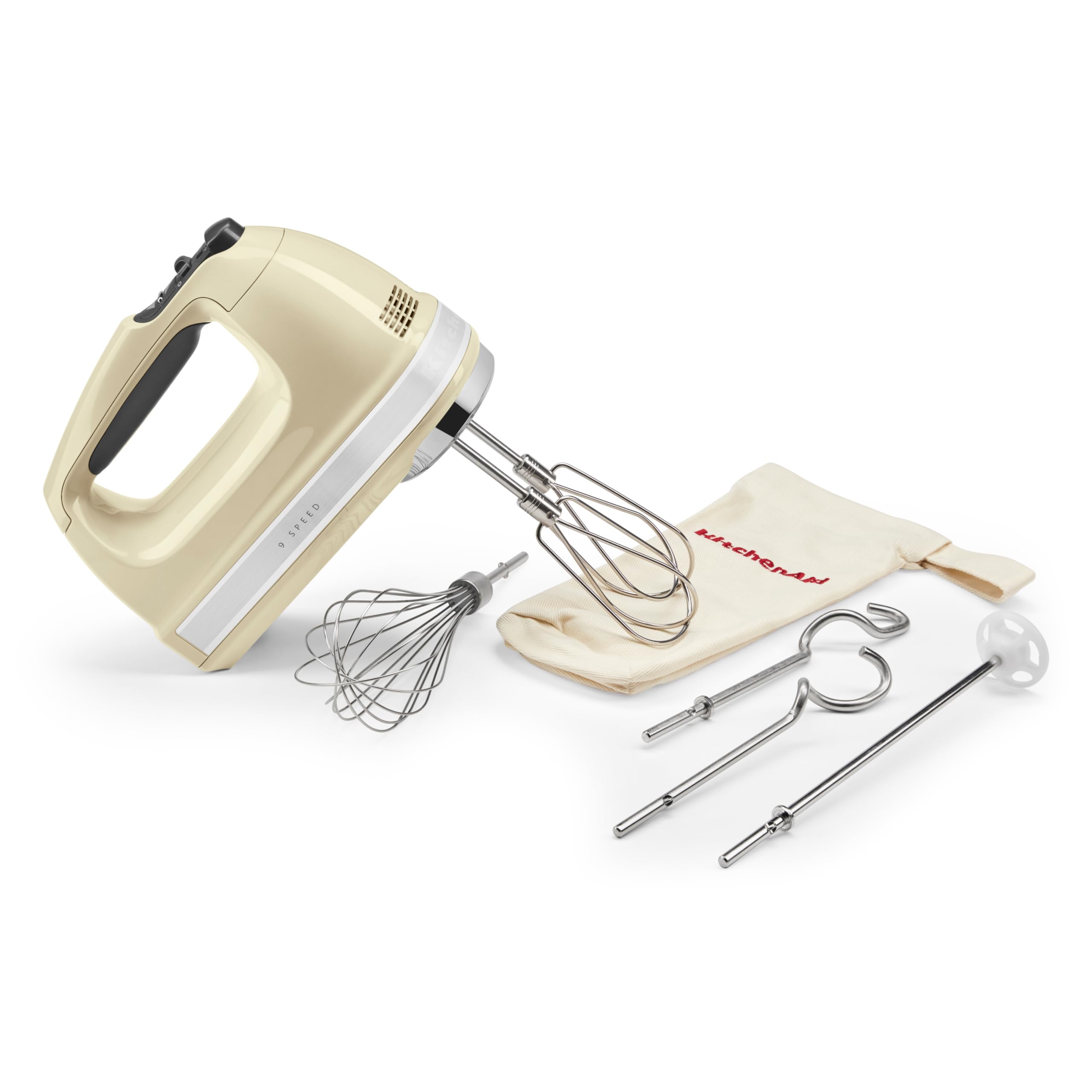 Kitchenaid 5Khm9212bac Hand Mixer - Almond Cream, Cream