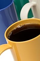 Vista 9 de Carlisle FoodService Products Taza de café de plástico con asa grande para bufés, hogar y restaurante, Tritan, 12 onzas, color negro