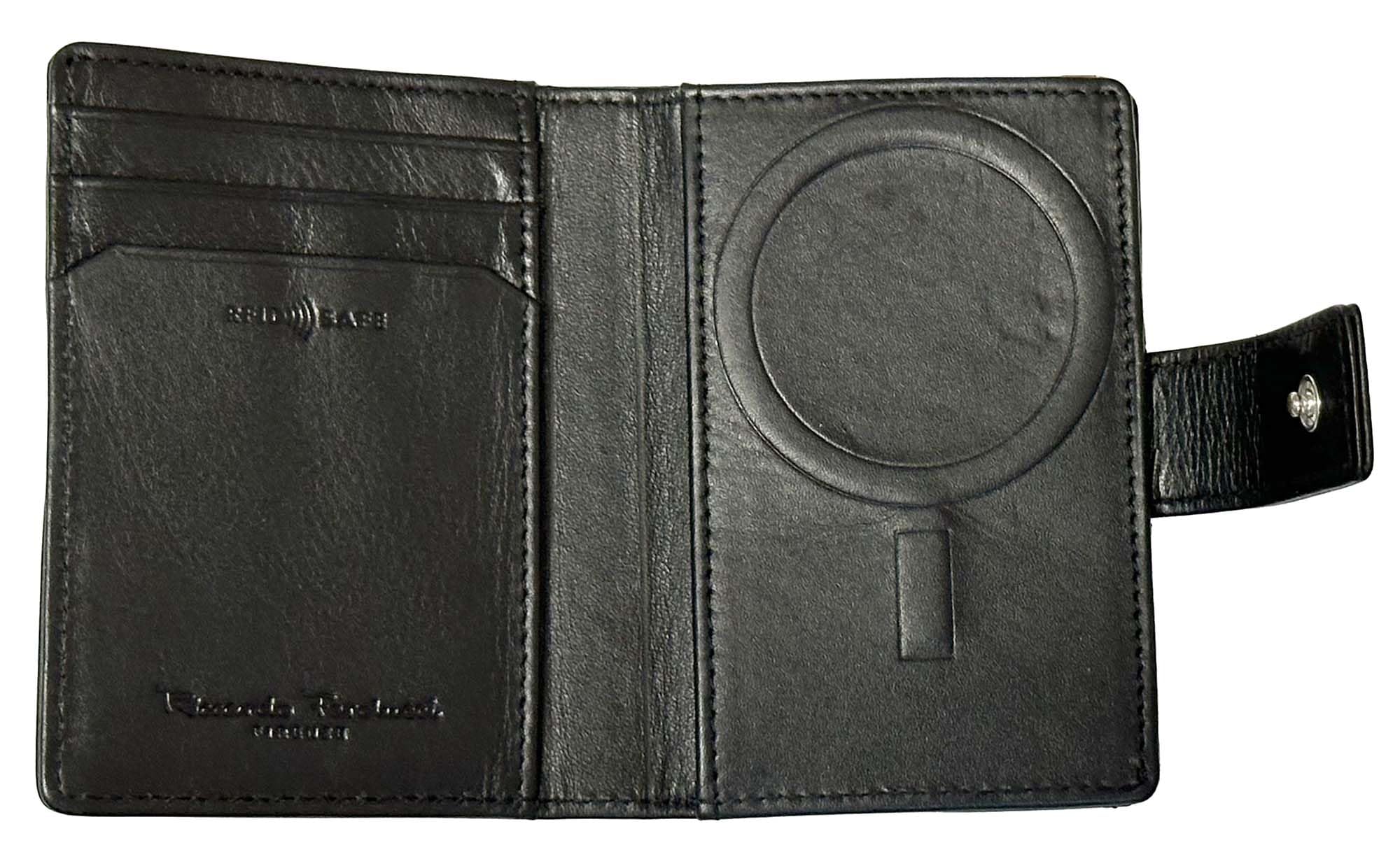 Smart Wallet Slim Magnet. für SafeBox (schwarz)
