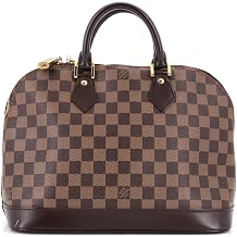 Pre-Loved Vintage Alma Handbag Damier PM, Brown