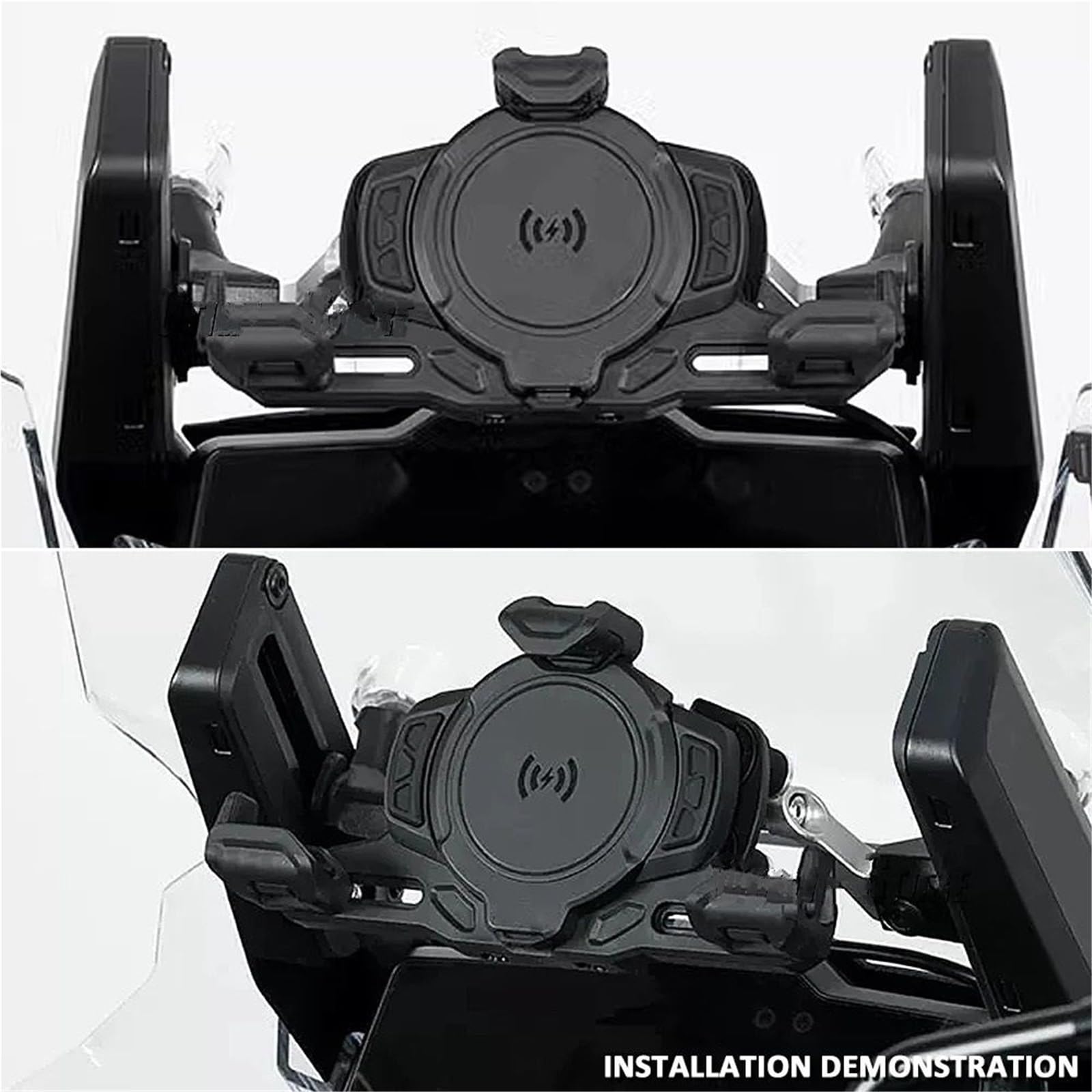 MKBHD Wspornik nawigacyjny do Tiger 1200 Tiger1200 TIGER 1200 TIGER1200 GT PRO 2023-GPS uchwyt na telefon komórkowy stojak na talerze dostosuj wsparcie(Bracket Silver 12MM)