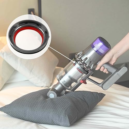 Miniatura 4 de Anillo de Sellado Fijo de Repuesto para la Parte Superior del Contenedor de Polvo para Aspiradora Dyson V11 V15 SV14 SV15 SV22 Conjunto de Accesorios