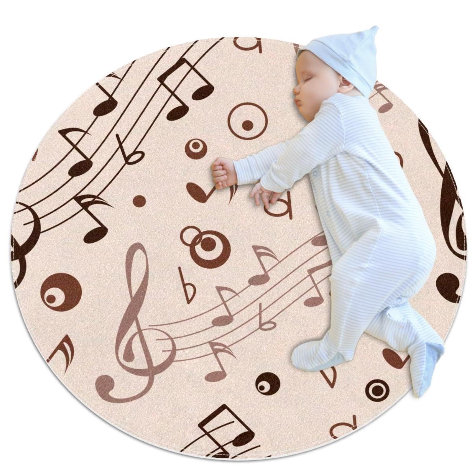 Tapis de salle de bain anti-glisse et doux pour chambre d'enfant et salon
