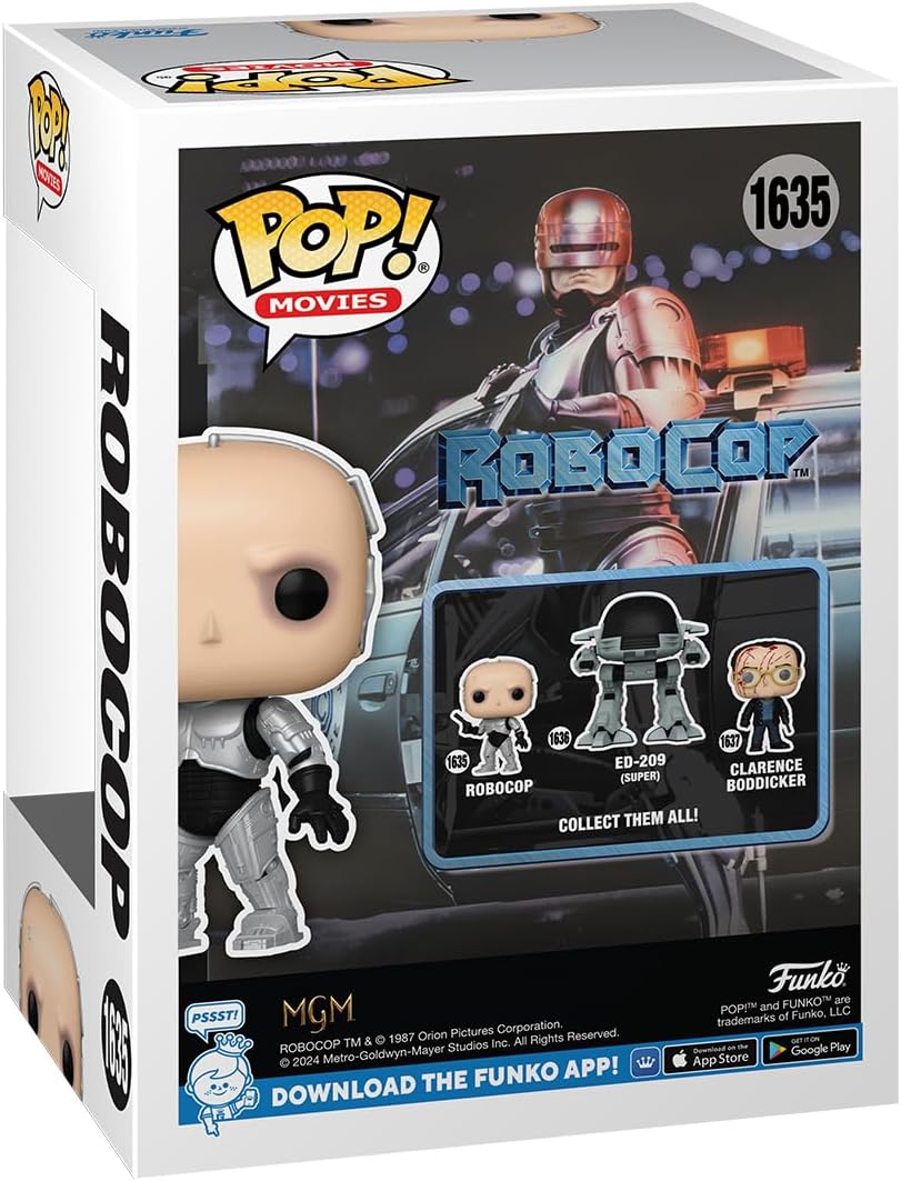 Funko POP! Movies: Robocop - Robocop - Collectable Vinyl Figure - Gift Idea - Official Merchandise - for Kids & Adults - Movies Fans - Model Figure for Collectors and Display - Image 3