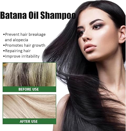 Miniatura 3 de Champú de aceite de Batana, aceite de batana para el crecimiento del cabello, ingredientes naturales, nutre y regenera el cabello para hombres y