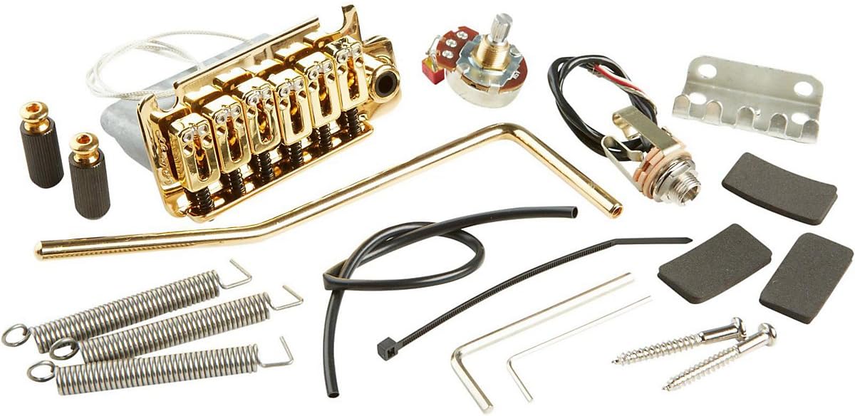 LR Baggs X-Bridge Standard Strat Guitar Piezo Bridge Pickup, Gold