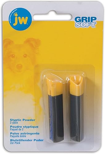 JW Pet Company Polvo estiptico paquete de 2