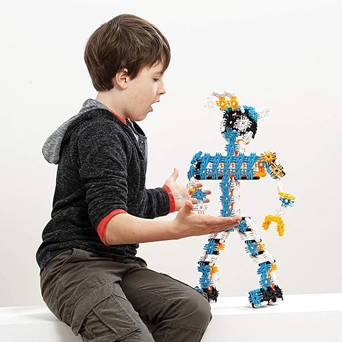 Miniatura 3 de Juego de 166 piezas de estilo libre. Bloques de construcción para niños y niñas, desarrolla habilidades motoras gruesas, aprende ciencia e