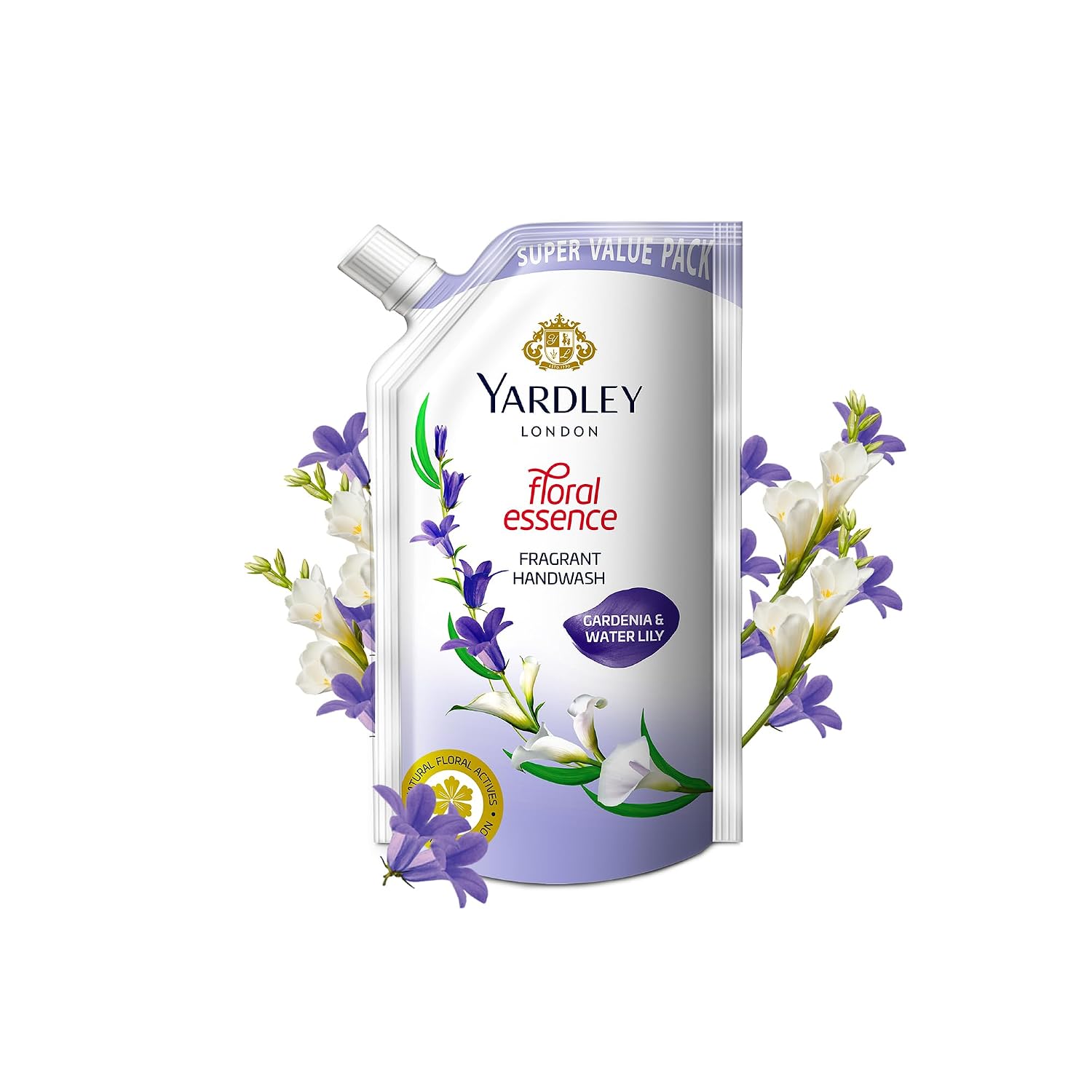 Yardley London Floral Essence Gardenia & Water Lily Fragrant Handwash 650 Ml (Buy 1 Get 1)