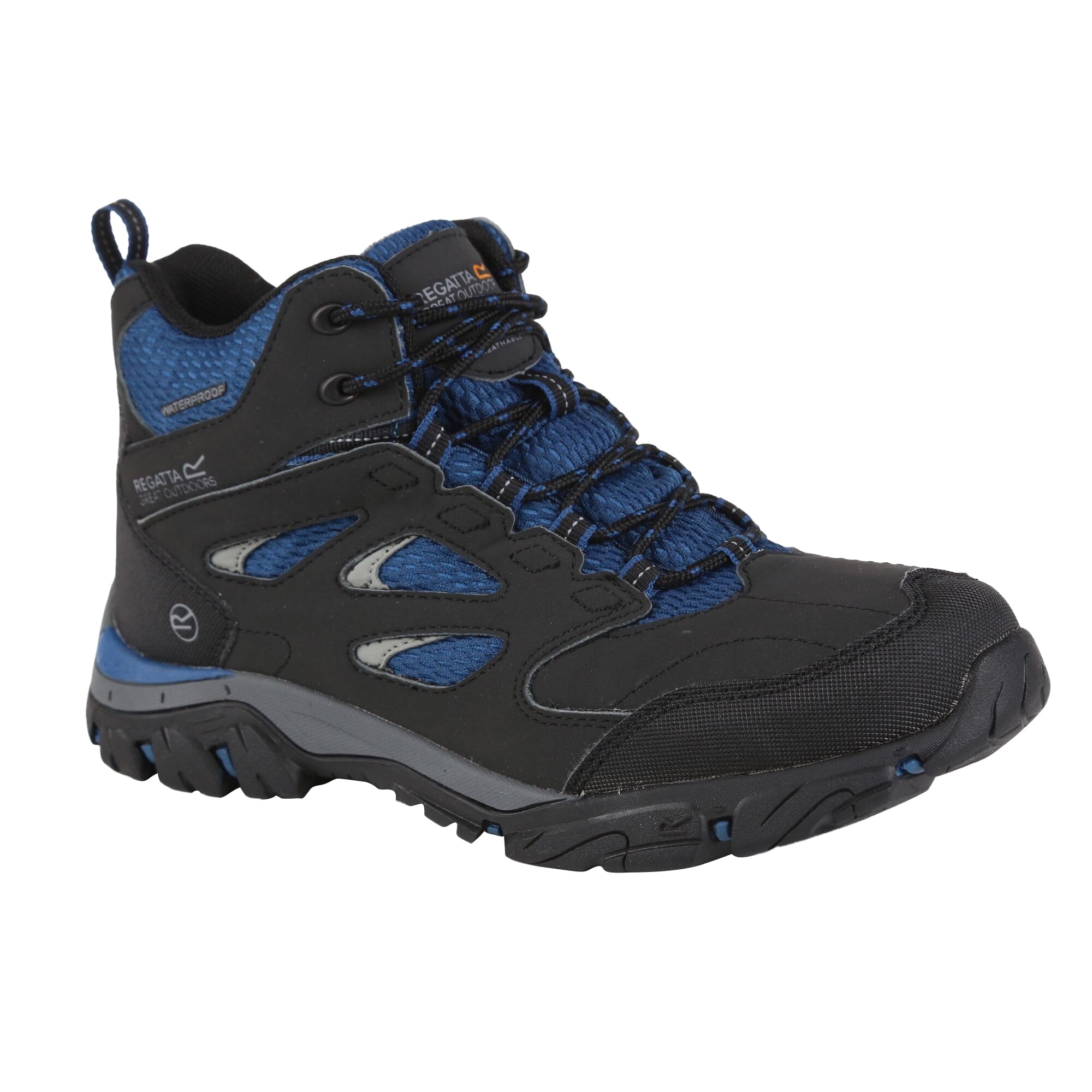 Regatta Womens Holcombe IEP Mid Ash/BlueOpal EU37/UK4 Grey