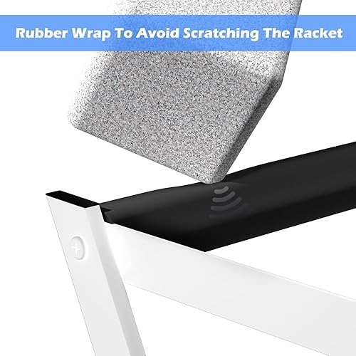 Miniatura 4 de Soporte de almacenamiento de raqueta de tenis, soporte para raqueta de tenis, estante de almacenamiento de raqueta de tenis duradero y almacenable