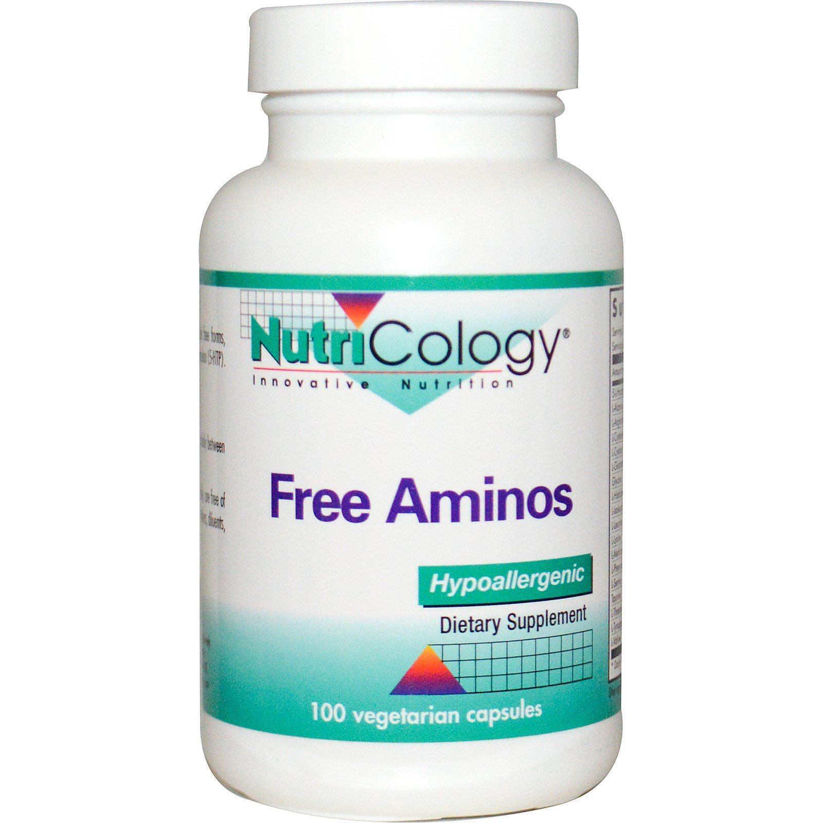 Free Aminos, Vegicaps, 100 Count