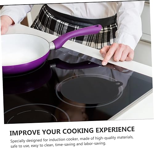 Miniatura 3 de Housoutil Estera de silicona para cocina de inducción, alfombrilla de silicona para microondas, olla de inducción Trvlpod Hot Pan Trivet Estera