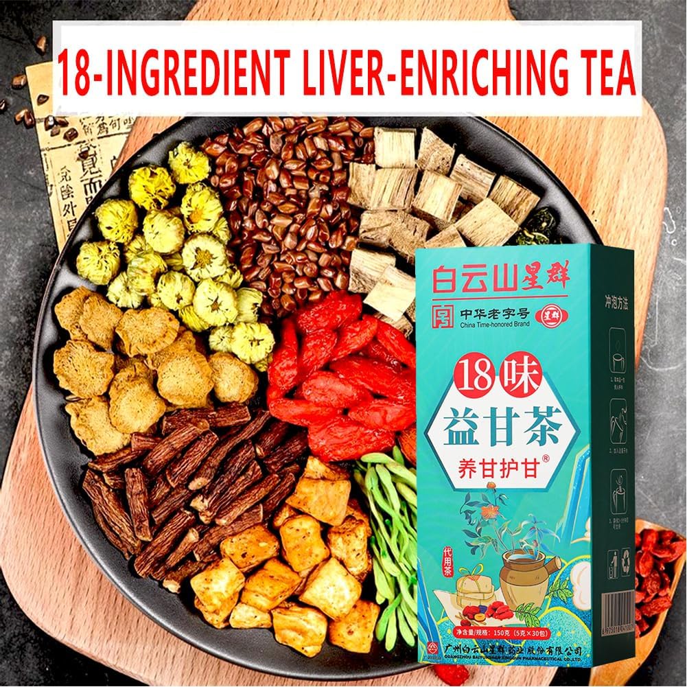 18 Flavors Liver Care Tea, Herbal Tea for Liver - Nourish and Support Your Liver Health (30PCS) - Image 4