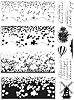 Hero Arts CM412 Clear Stamps, Tulip Field HeroScape