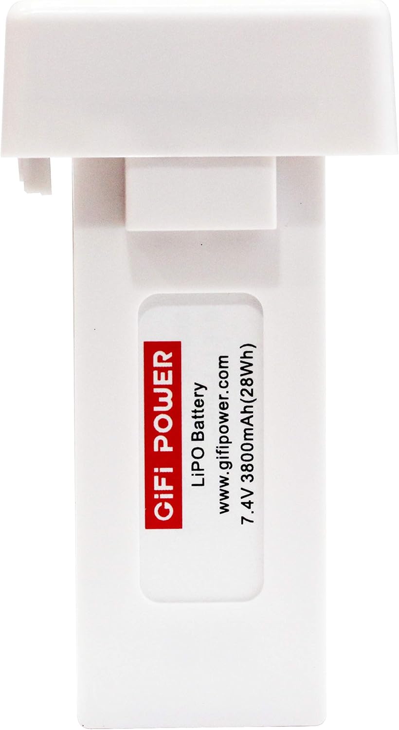 ရှေ့ view of the MaximalPower 7.4V 3800mAh LiPo battery.