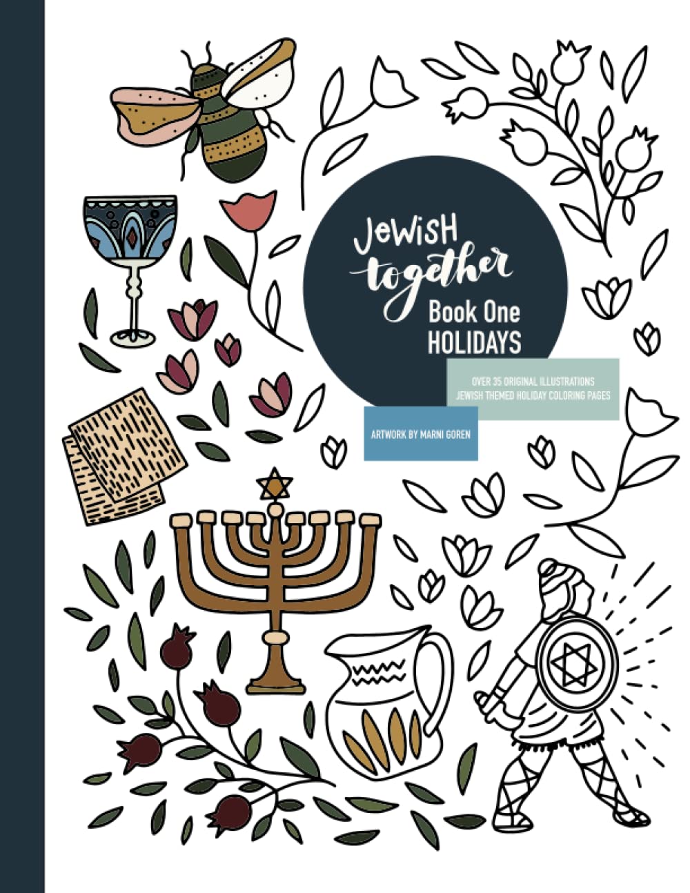 Jewish HOLIDAYS Coloring Book: Goren, Marni: 9798356651724: Amazon.com ...