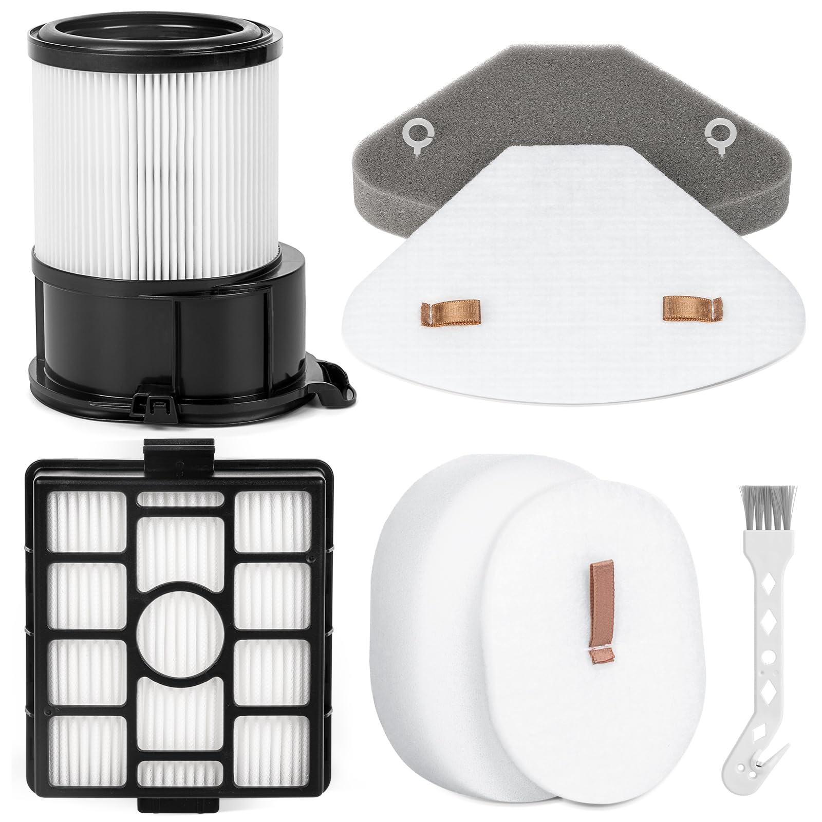 IP3251 Filters Replacement Compatible with Shark Cordless PowerDetect Stick Vacuum IP3251, IP3251C, IP3252, IP3124, IP3251EUT