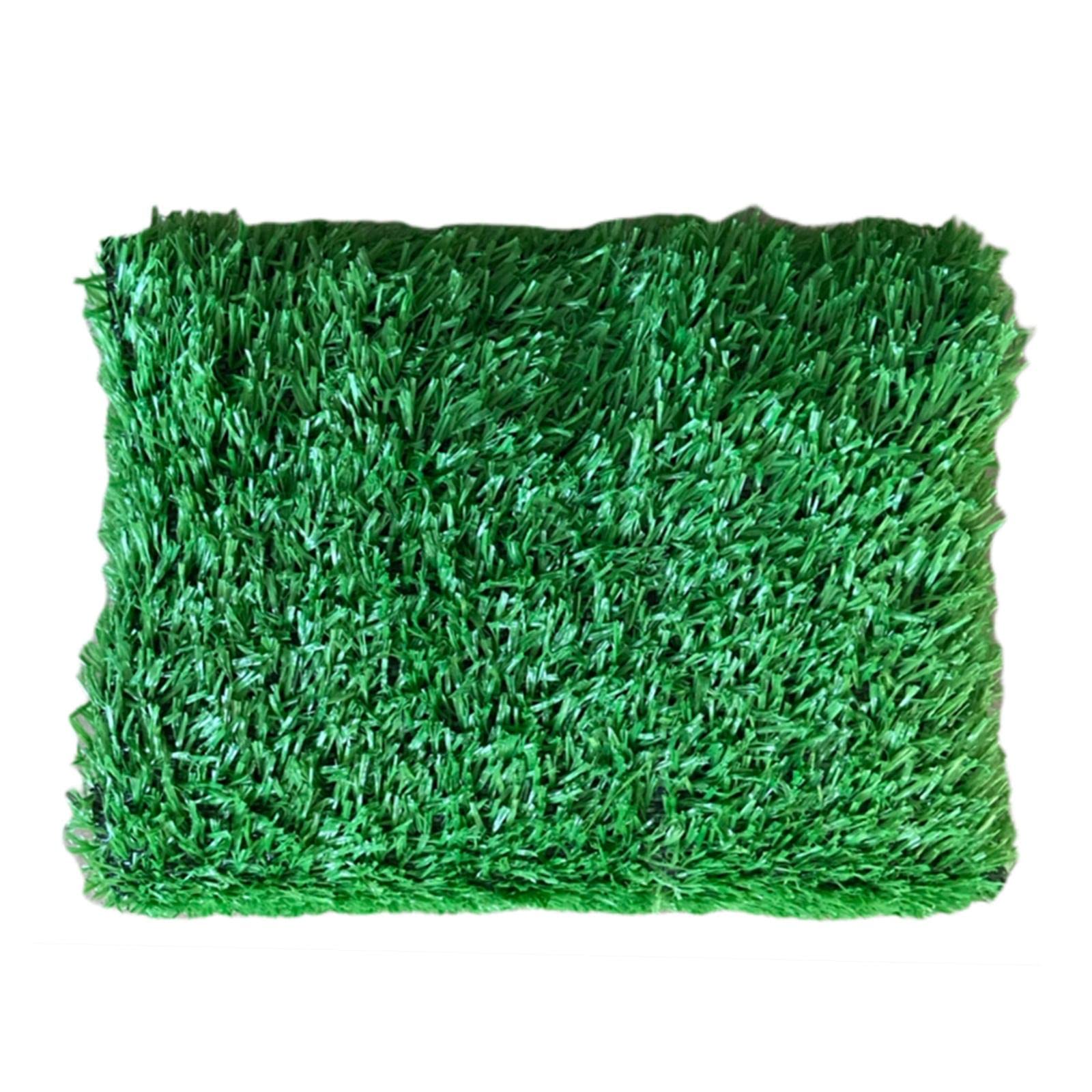 CALANDIS Artificial Turf Carpet Grass Mat Realistic Fake Lawn Grass Indoor Mat 1x1M