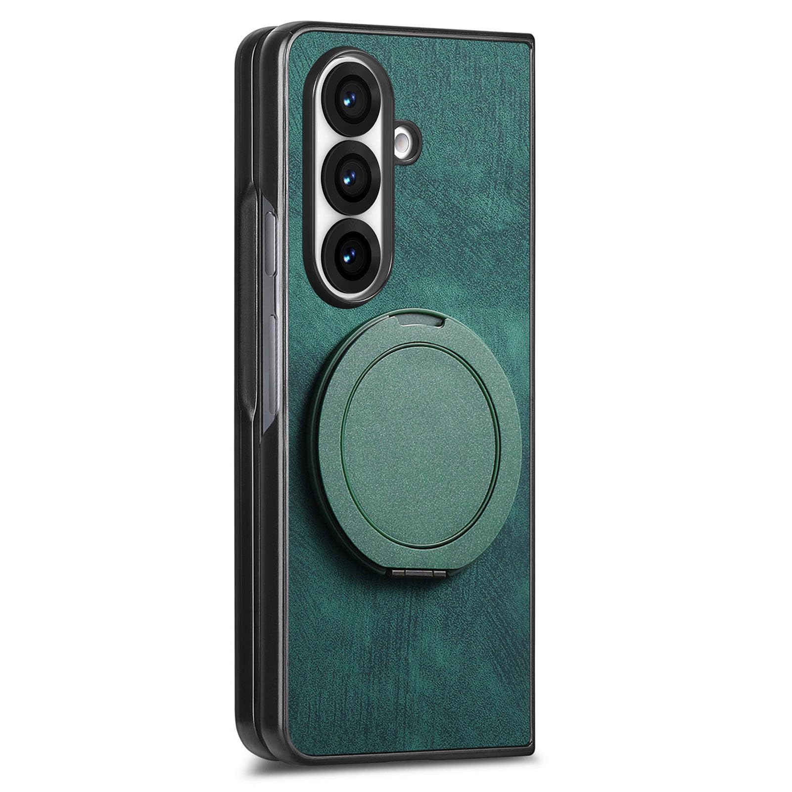 Custodia Pelle Per Samsung Galaxy Z Fold 8 Ultra, Stand Anello Magnetico