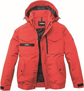 BURTLE バートル 防寒ブルゾン(ユニセックス) 秋冬用 レスキューオレンジ 5060 75 XL