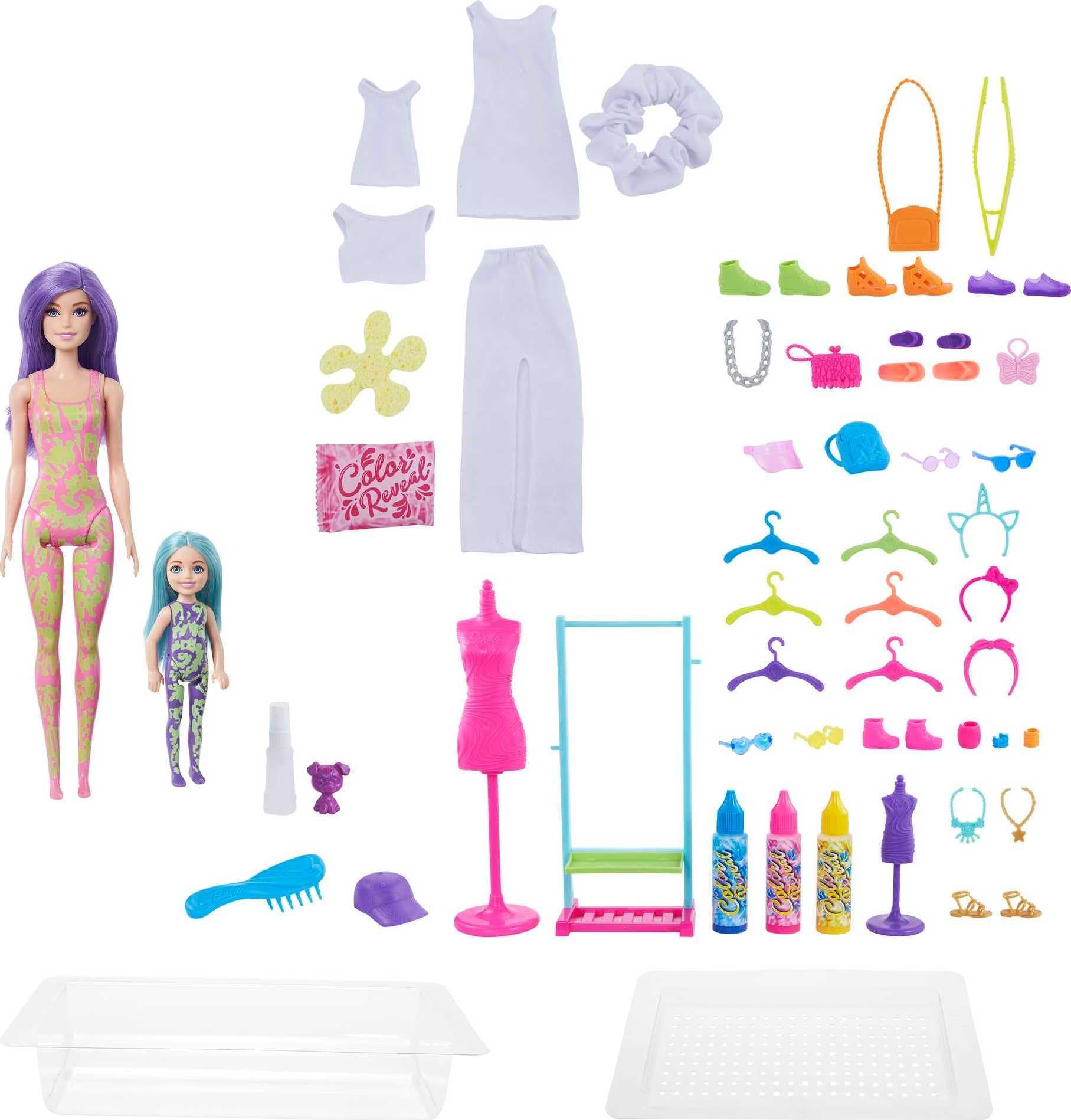 BARBIE BRAND Color Reveal Tie Dye Fashion Maker, HCD29
