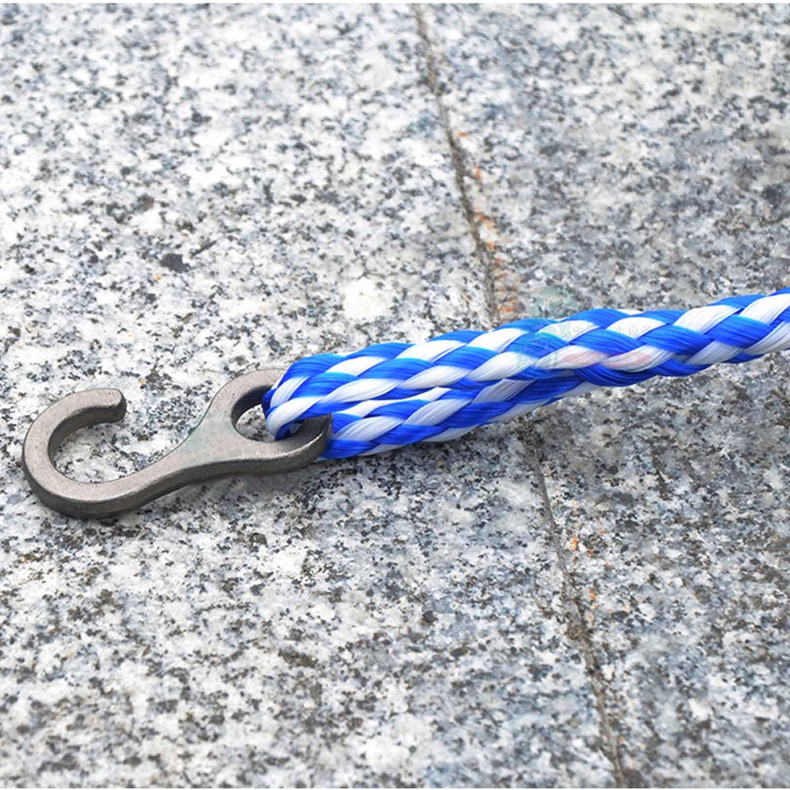 TUOYIBO Pool Lane Divider Floats, 7cm Wide Safety Swimming Line, Indoor Outdoor Water Area Floating Divider Ro with Hooks