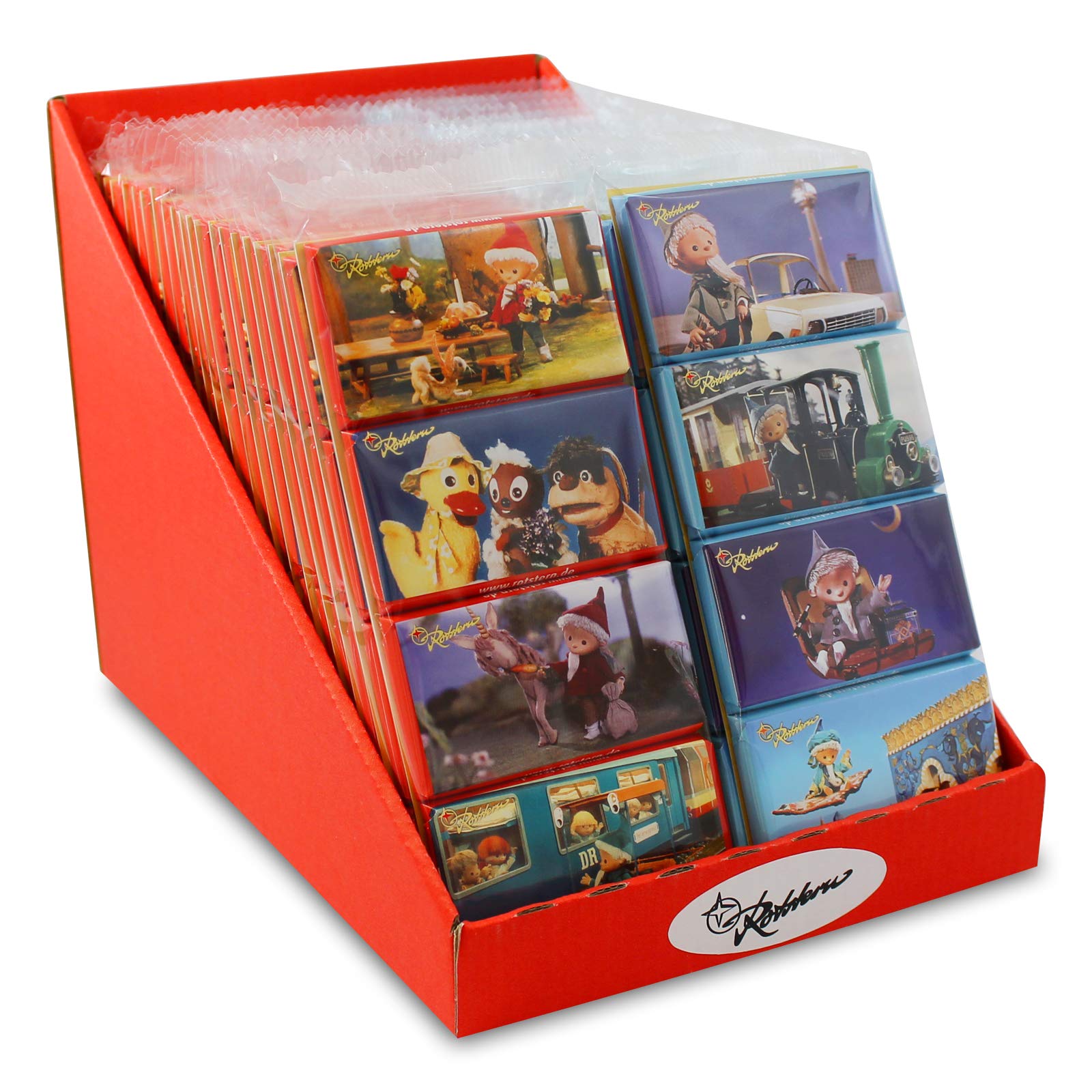 44er Pack Rotstern Sandmann-Tafeln (44 x 4 Tafeln à 15 g) Milchschokolade, Vollmilchschokolade, Schokotäfelchen, Sandmanntafeln