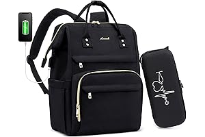 LOVEVOOK Nurse Backpack for Women with Abundant Nursing Essentials