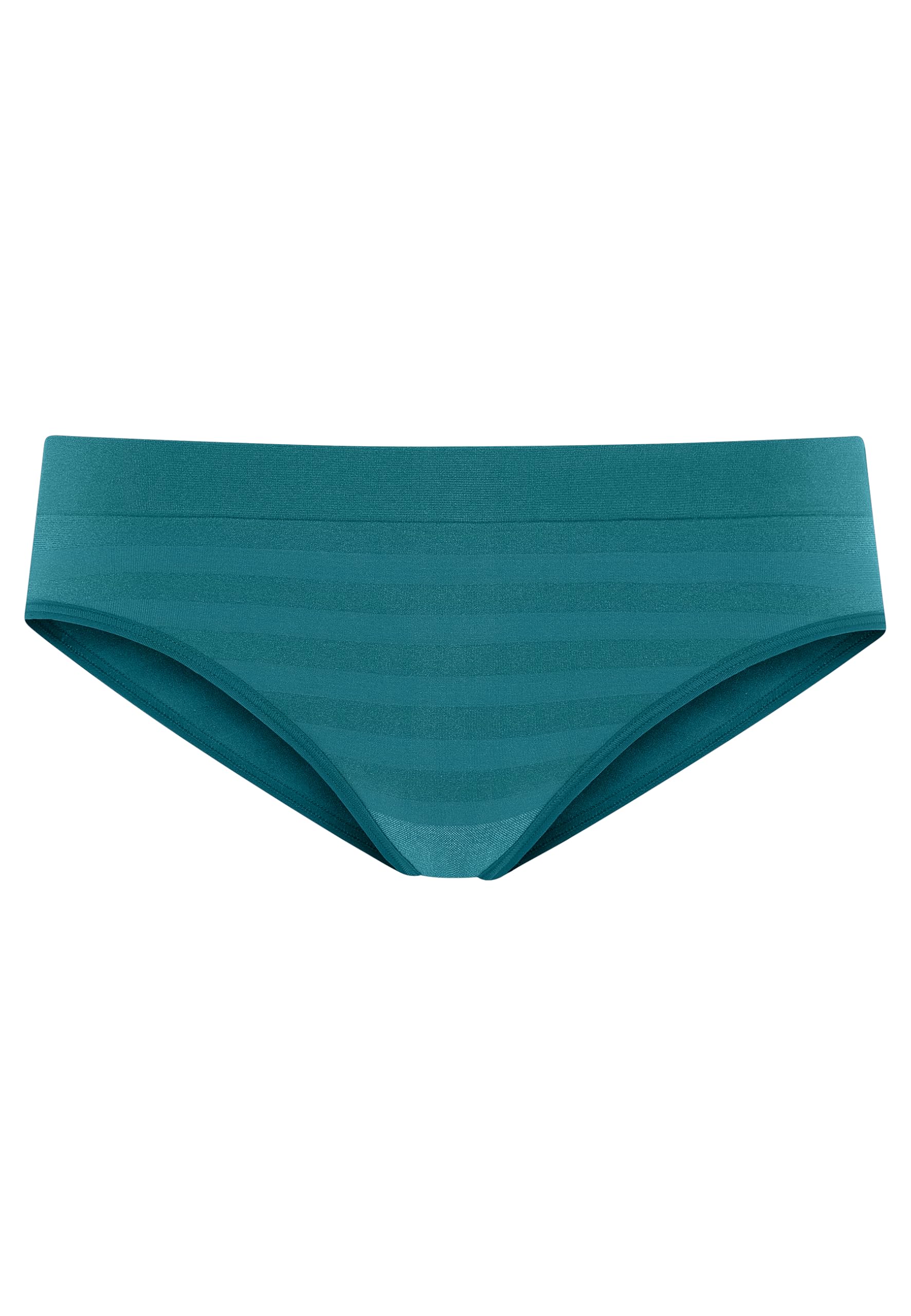 Jockey Women's Seamfree Bikini, Really Teal Stripe, XL