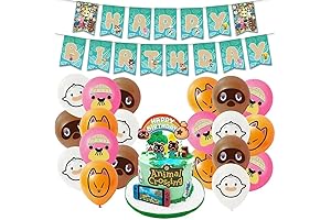 Animal Crossing Themed Birthday Party Kit