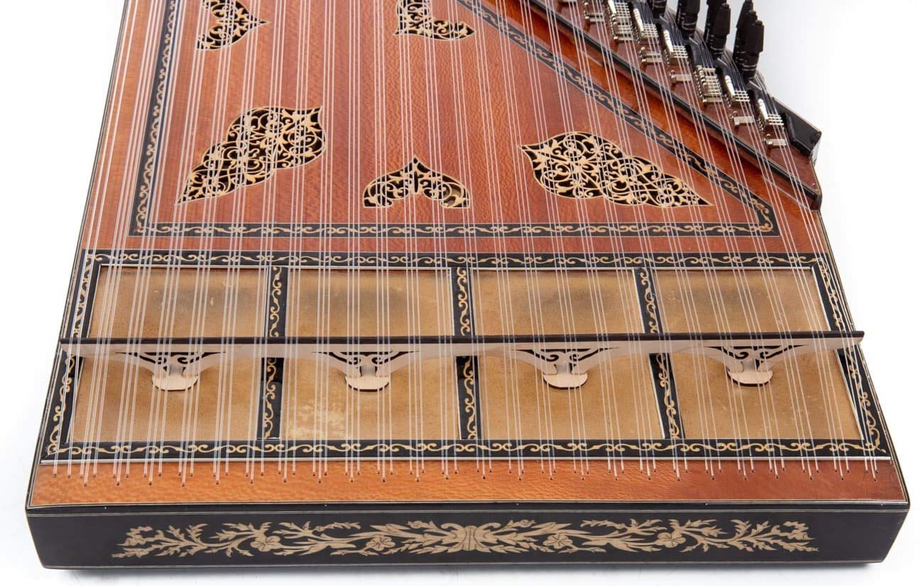 Professional Turkish Qanun Kanun by Master Mustafa Saglam with Hard Case, Tuning wrench, Picks & Rings - Free DHL Express Shipping - Image 6