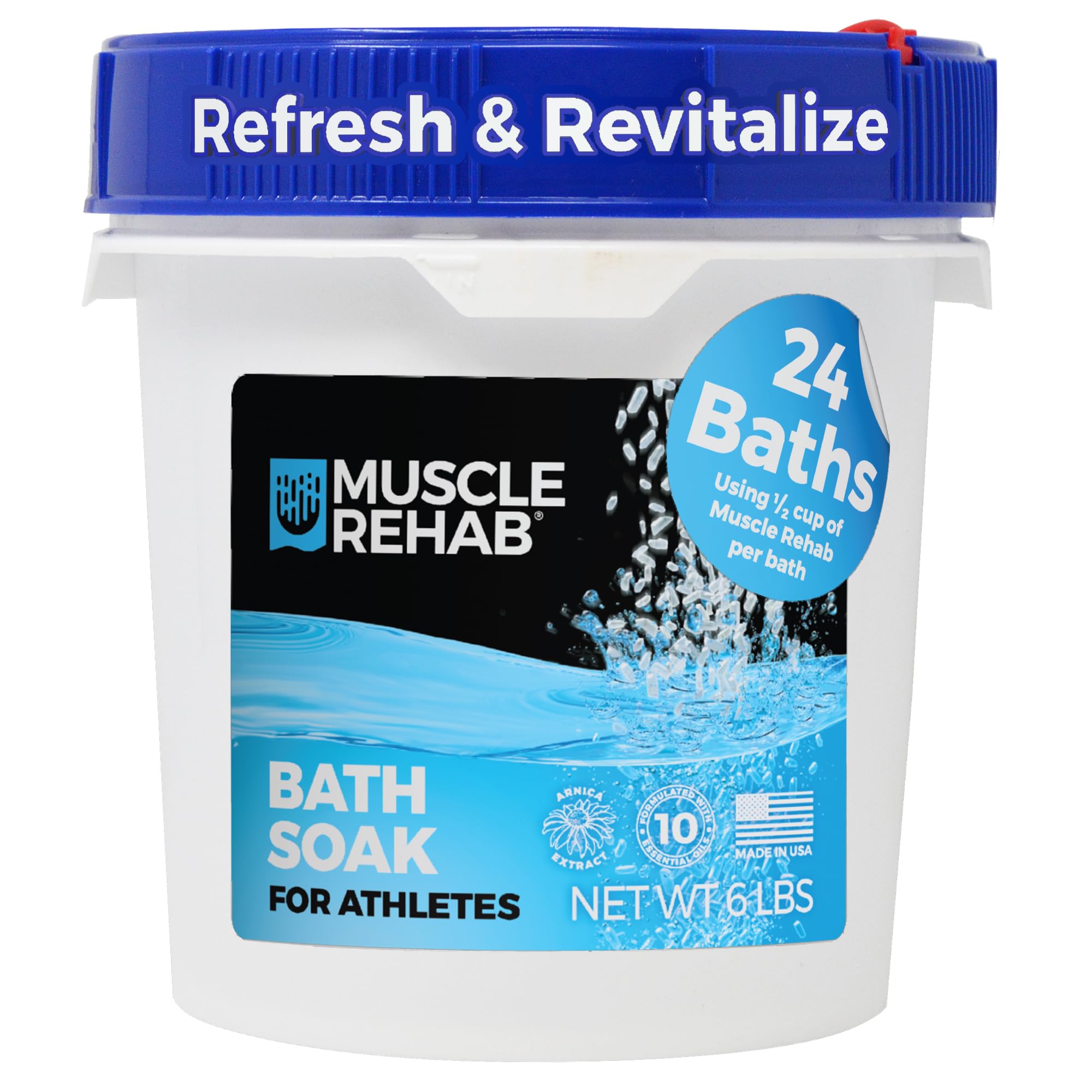 Muscle Rehab Sports Recovery 6 lb Pail