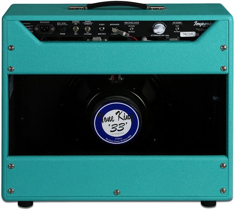 Tone King Imperial Mk II 1x12-inch 20-watt Tube Combo Amp with Attenuator and Reverb - Turquoise