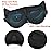 AMAZKER Cute Sleep Eye Mask for Kids, 3D Contoured Cup Sleeping Mask & Blindfold, Concave Molded Night Sleep Mask, Block Out Light, Soft Comfort Eye Shade Cover for Travel Yoga Nap,KD