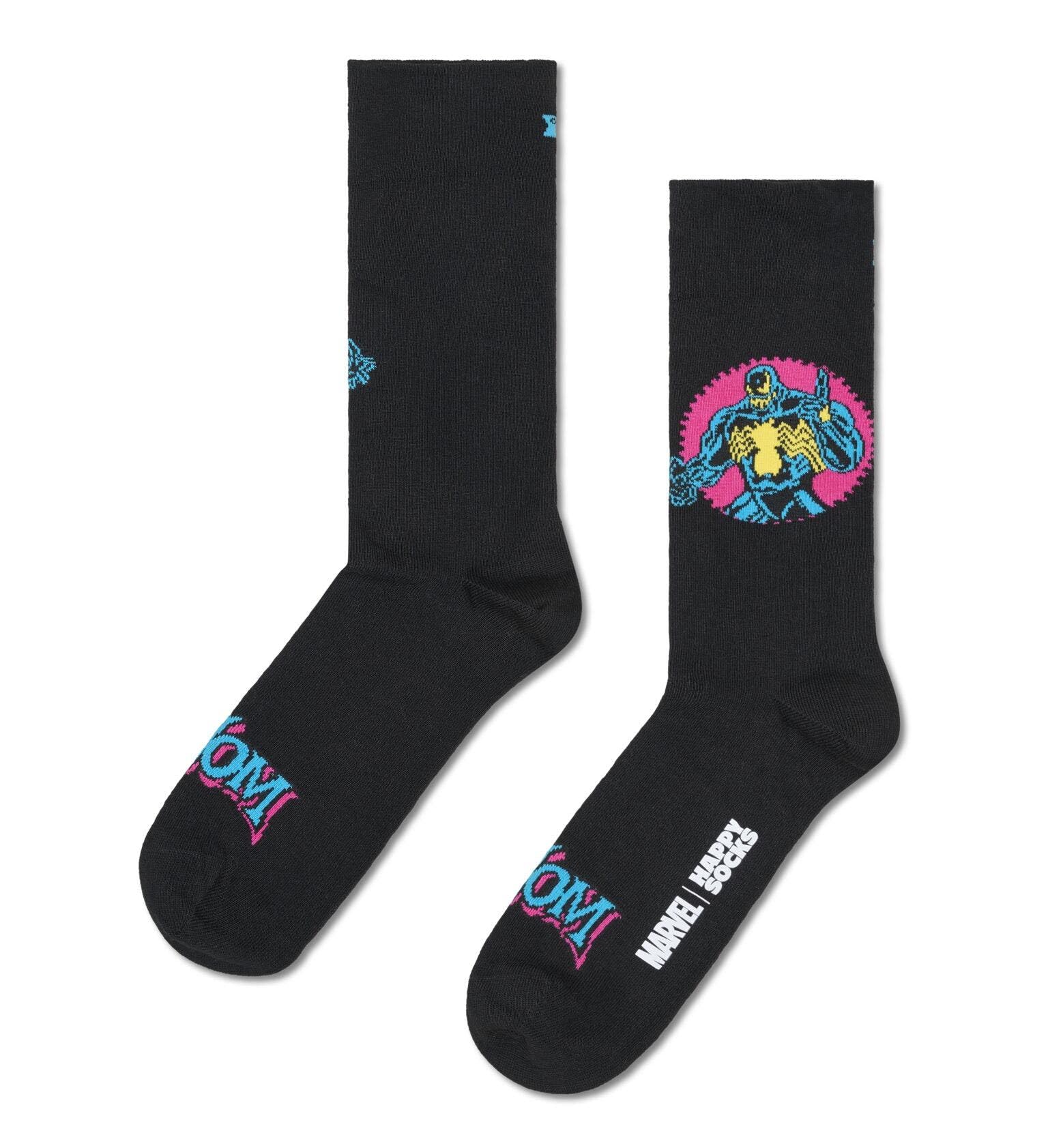 Happy Socks Marvel™ Spider-man 6-pack Socks Gift Set Calcetines Unisex adulto (Pack de 6)