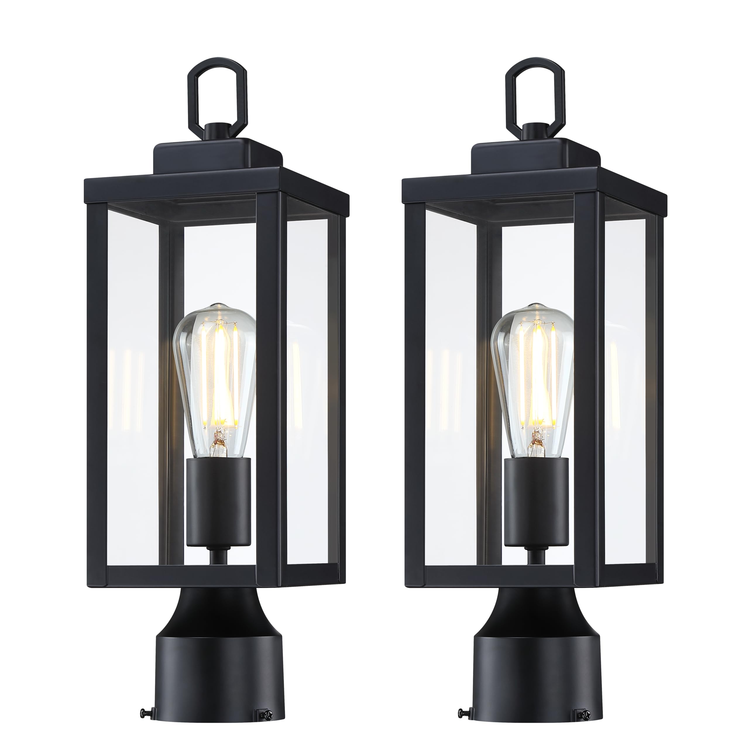 GRUENLICH Outdoor Post Lighting Fixture Pole Lantern