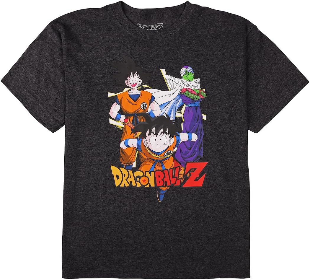 Dragon Ball Z Character Art 3-Pack Crew Neck Short Sleeve Youth Boy's T-Shirt Set - Image 6