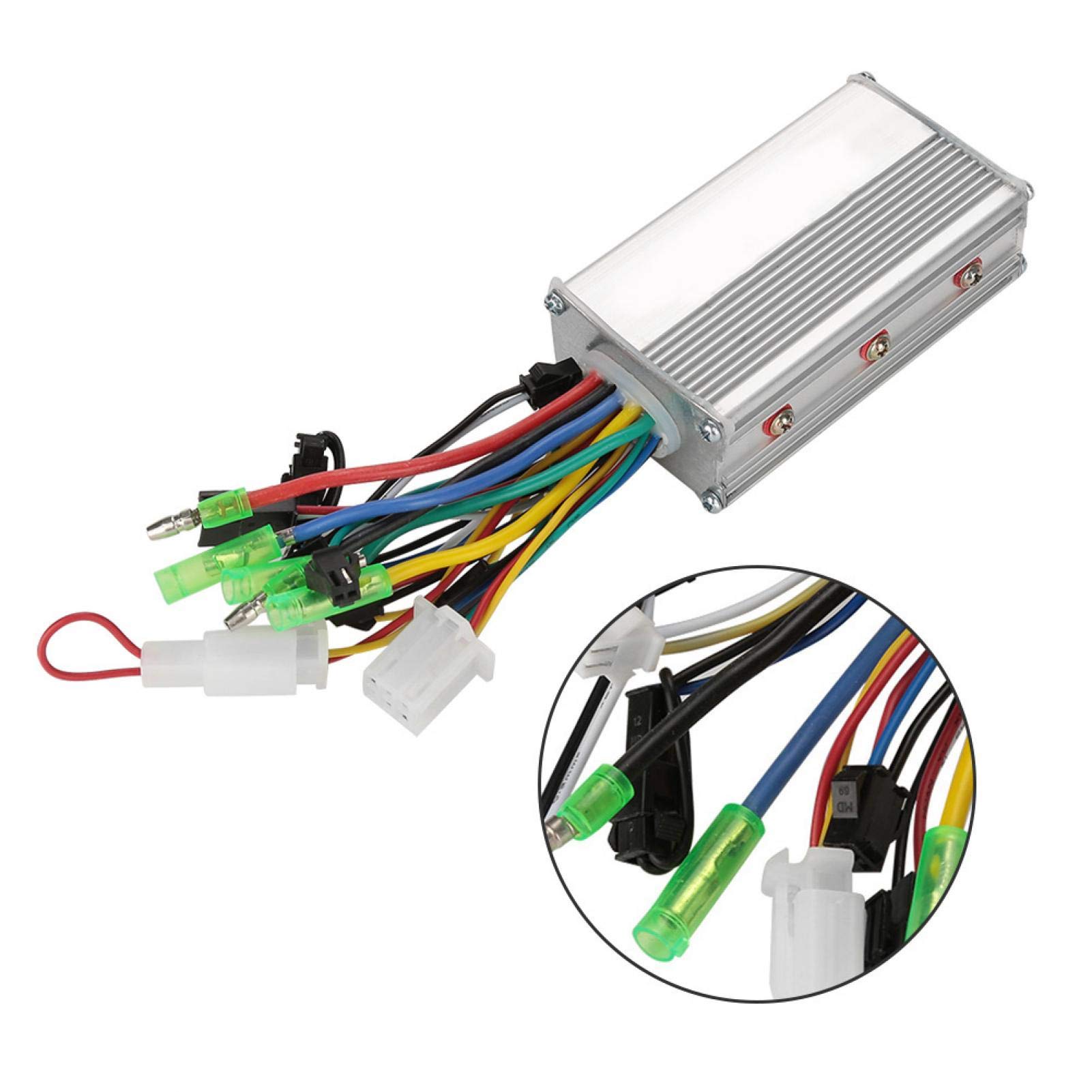 Controller Motore 36V / 48V 250W Scatola Controller Spazzolata Motore per Scooter Elettrico per Bicicletta