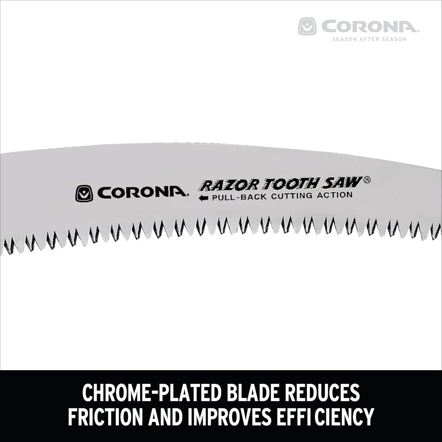 Corona Tools 10-Inch RazorTOOTH Folding Pruning Designed for Single Use | Curved Blade Hand Saw | Cuts Branches Up to 6" in Diameter | RS16150, Red : Patio, Lawn & Garden
