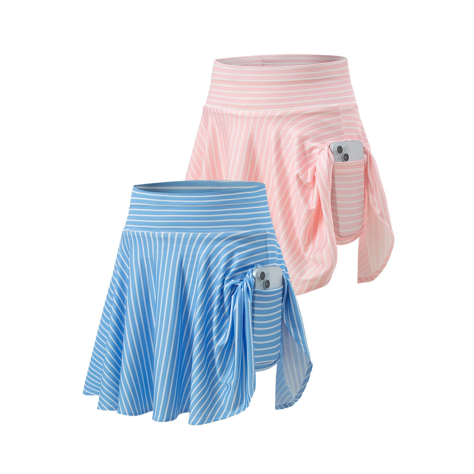 Tennisrock Kinder Mädchen 110 Rock Mit Hose Drunter Mädchen Kurz Faltenrock Minirock Grün Hosenrock Mit Taschen Golfrock Freizeit Sportrock Golf Laufrock Röcke Outdoor Kleidung Skirt