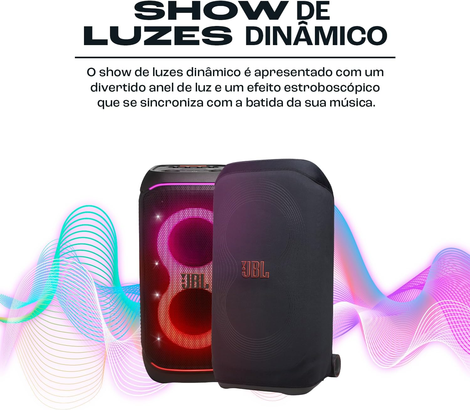 Caixa de Som Bluetooth JBL Partybox Stage 320