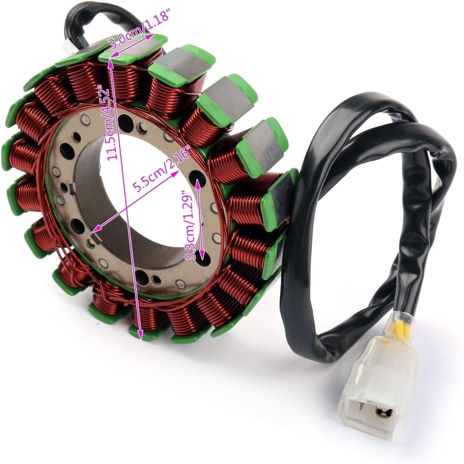 Generator Magneto Stator Coil 31120-MF5-004 for VT500C 500 PC08 1983-1986 for VT500F 500 1983-1984