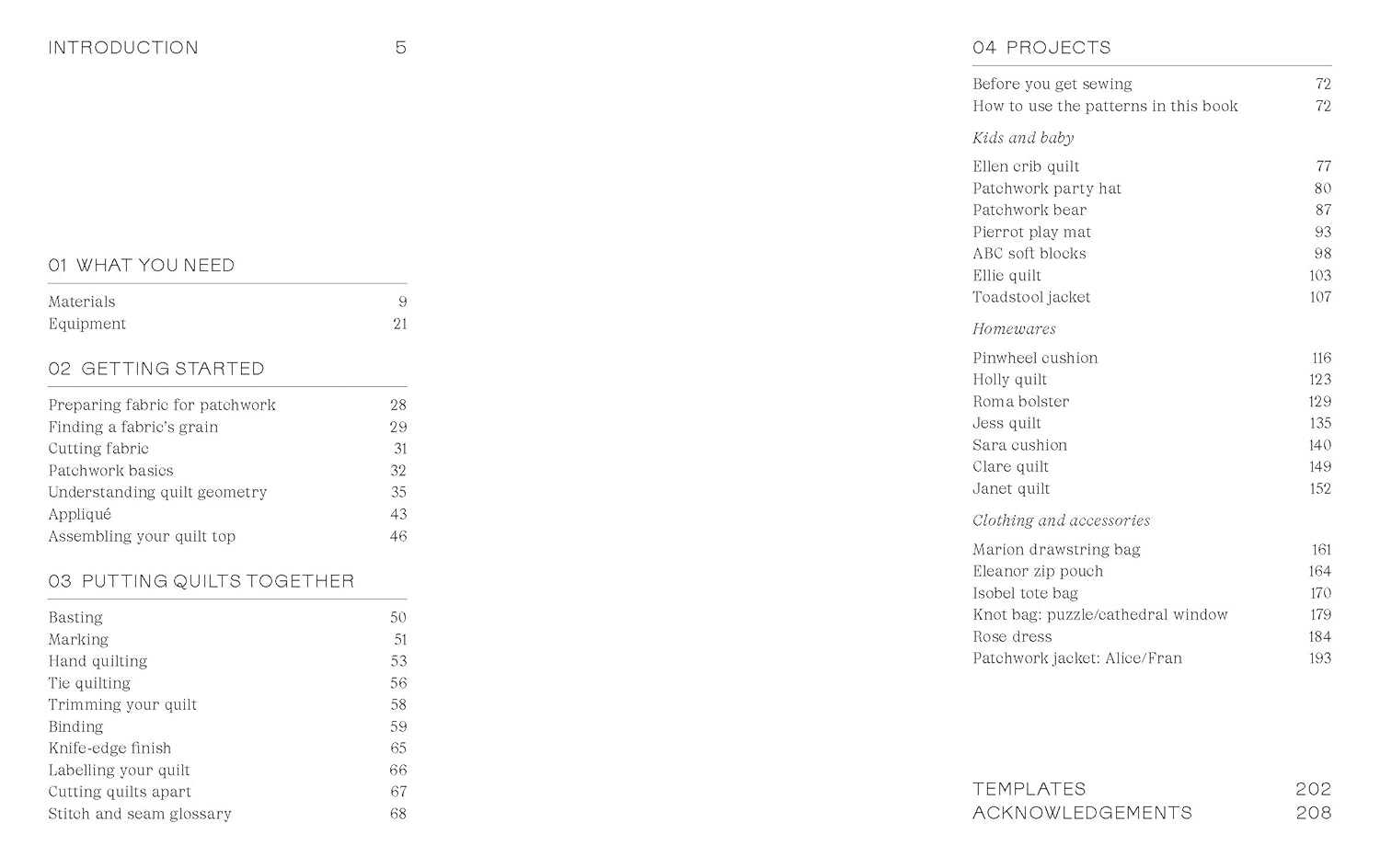 Piece by Piece: 20 Modern Patchwork and Quilting Projects to Make from Preloved Fabrics - Image 2