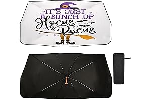 Hocus Pocus Sunshade for Vehicles: Driving in Spooky Style