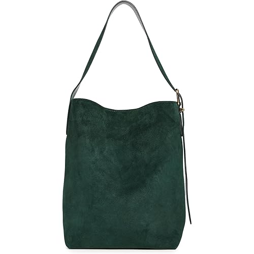 Madewell Women's The Essential Bucket Tote in Suede